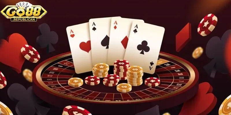 Đa dạng game chơi hấp dẫn khi tham gia casino Go88
