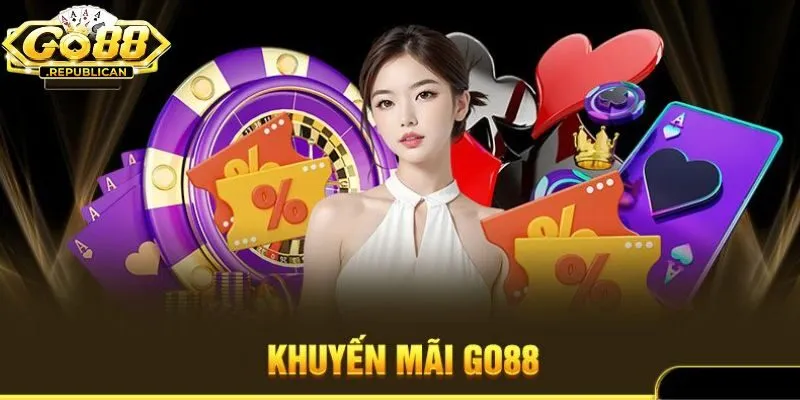 Các ưu đãi khuyến mãi hoàn trả Go88 hấp dẫn